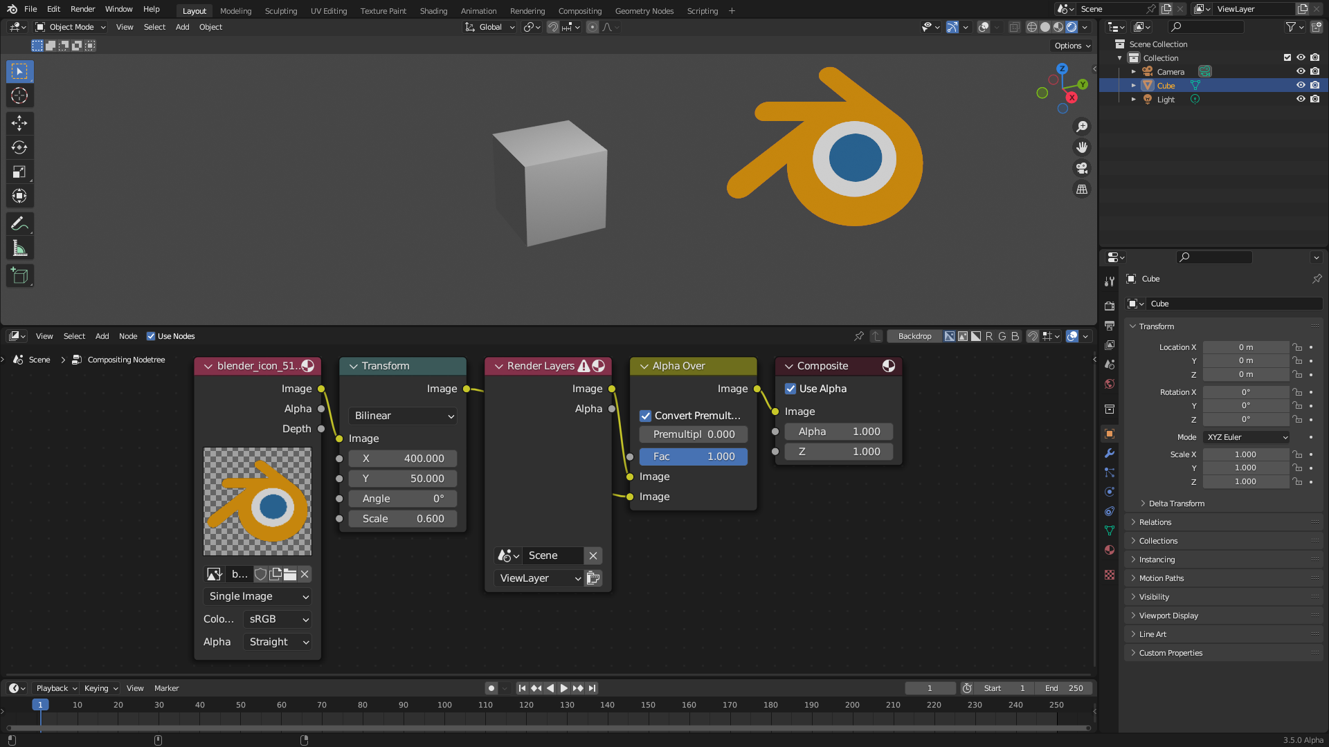 Realtime Compositor Blender Manual