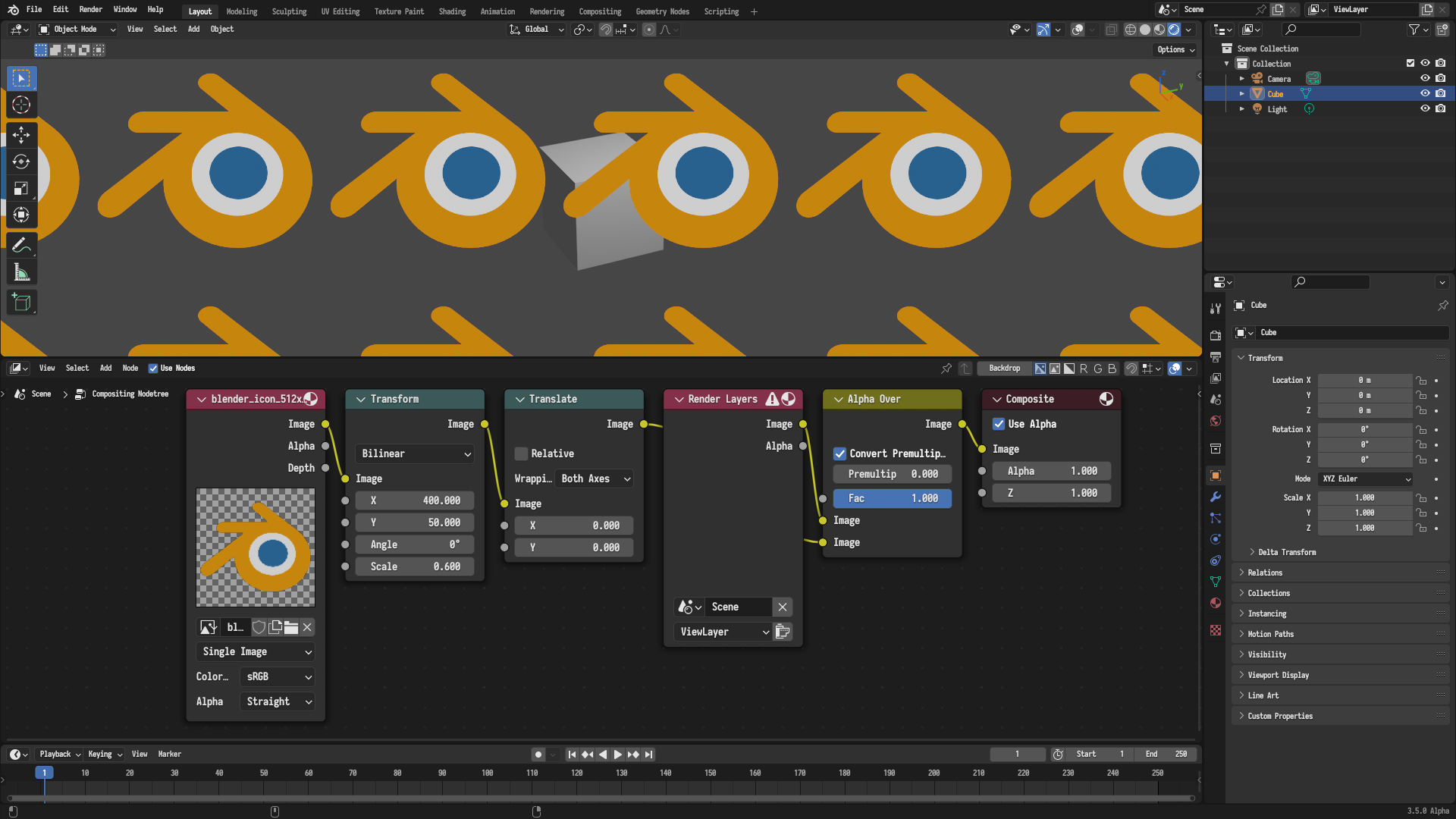 Realtime Compositor Blender Manual