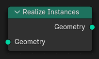 Realize Instances node.