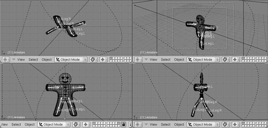 animation - Copying pose of one leg to another withouot using x- axis  mirroring - Blender Stack Exchange