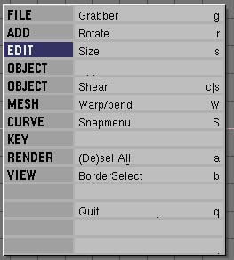 toolbox edit menu