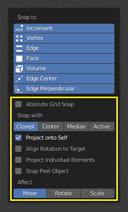 Snapping — Blender Manual