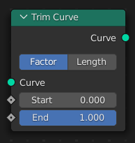 Trim Curve node.