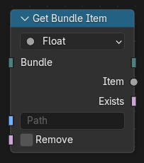 Node obtenir element de lot