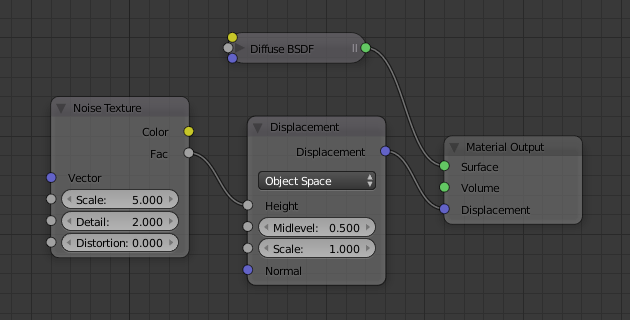 Displacement Blender Manual