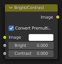 Brightness/Contrast Node.