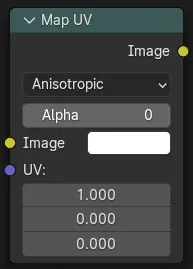 Map UV node.