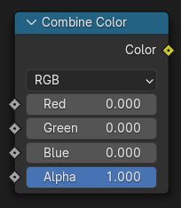 Combine Color Node.