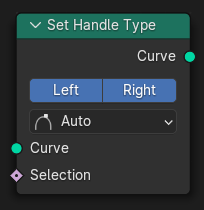 Set Handle Type node.