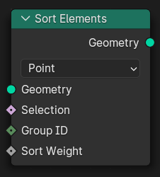 Sort Elements node.