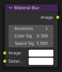 Bilateral Blur Node.