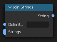 Join Strings node.