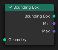 Bounding Box node.