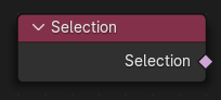 Selection node.