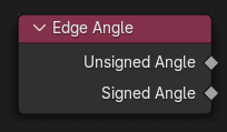 Edge Angle Node.