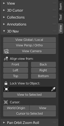 plus Choice origin 3D Navigation — Blender Manual