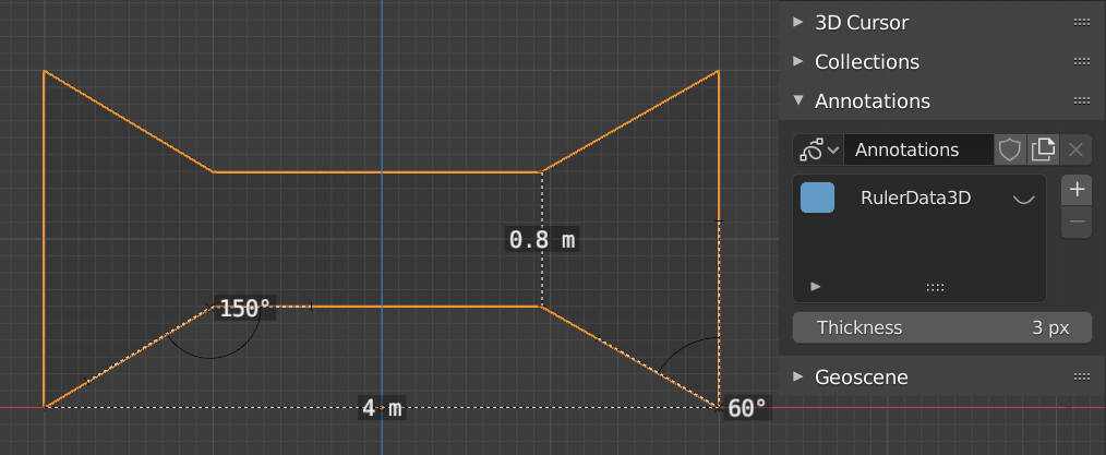 genstand spænding fuldstændig Measure — Blender Manual