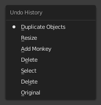 Manage Undo/Redo