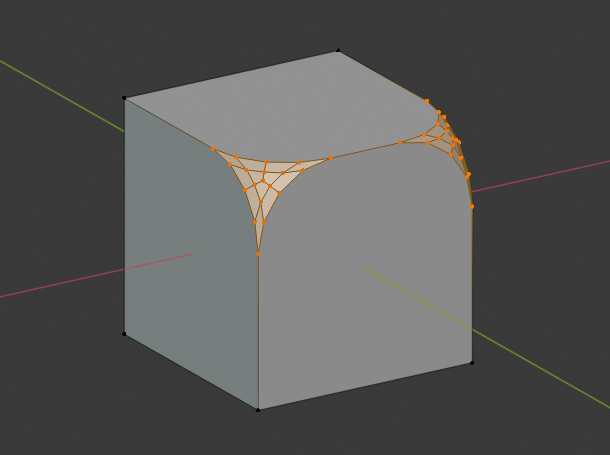 Bevel Vertices Blender Manual