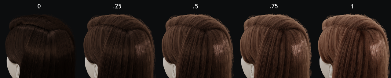 Hair BSDF — Blender Manual