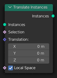 Translate Instances node.