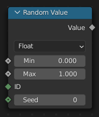 Random Value node.