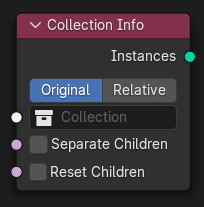 Collection Info node.