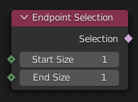 Le nœud Endpoint Selection.