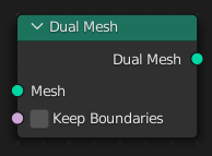 Le nœud Dual Mesh.