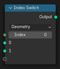 Le nœud Index Switch.