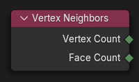 Le nœud Vertex Neighbors.