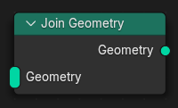 Le nœud Join Geometry.