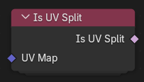 Nœud Is UV Split