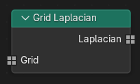 Le nœud Grid Laplacian.