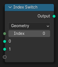 Le nœud Index Switch.