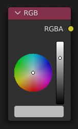 Le nœud RGB.