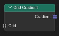 Le nœud Grid Gradient.