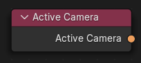 Nœud Active Camera