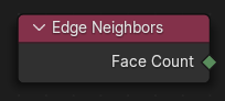 Le nœud Edge Neighbors.