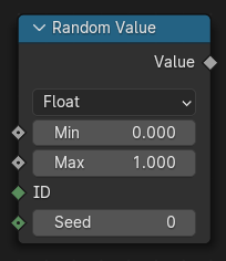 Random Value node.