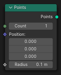 Points node.