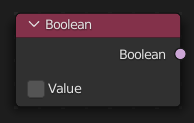 Boolean node.