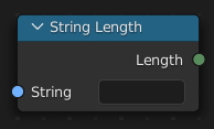 String Length node.