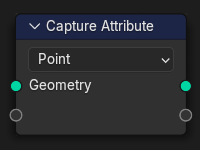 Capture Attribute node.