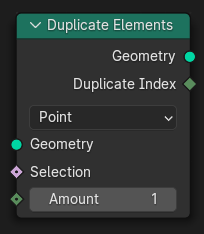Duplicate Elements node.