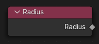 Radius node.