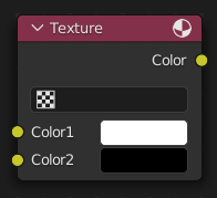 Texture(テクスチャ) ノード。