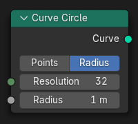 Circle(円)ノード。