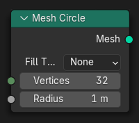 Mesh Circle Node.