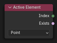 Active Element node.